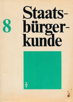 Staatsbürgerkunde Klasse 8 DDR-Lehrbuch