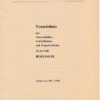 Verzeichnis der Unterrichtsfilme, Lichtbildreihen und Magnettonbänder für das Fach Biologie  DDR-Lehrmaterial
