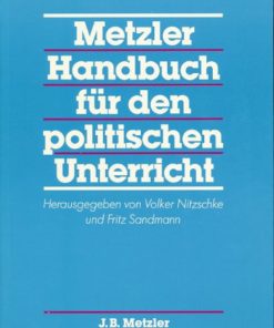 Metzler Handbuch für den politischen Unterricht  Lehrbuch
