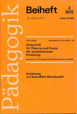 Pädagogik Beiheft 2/1975