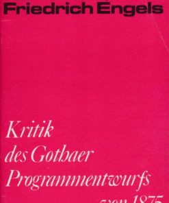 Kritik des Gothaer Programmentwurfs von 1875