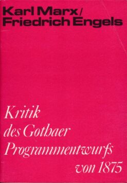 Kritik des Gothaer Programmentwurfs von 1875