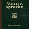 Unsere Muttersprache 3. Schuljahr  DDR-Lehrbuch