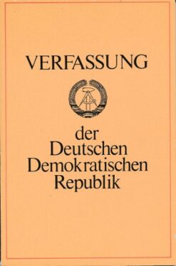 Verfassung der Deutschen Demokratischen Republik