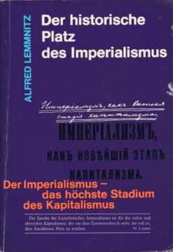 Der historische Platz des Imperialismus