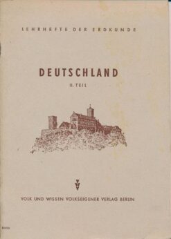 Deutschland  2.Teil  5.Klasse  DDR-Lehrheft