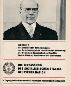 Die Verfassung des sozialistischen Staates deutscher Nation