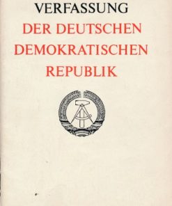 Verfassung der Deutschen Demokratischen Republik