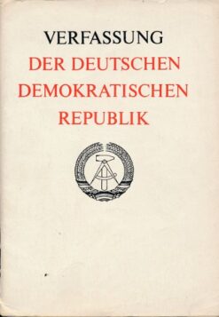 Verfassung der Deutschen Demokratischen Republik