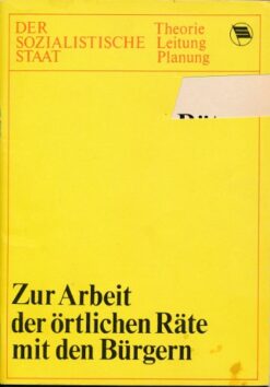 Zur Arbeit der örtlichen Räte mit den Bürgern