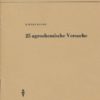 25 agrochemische Versuche