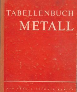 Tabellenbuch Metall