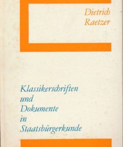 Klassikerschriften und Dokumente in Staatsbürgerkunde  DDR-Buch