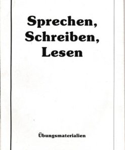 Sprechen, Schreiben, Lesen   Lehrmaterial