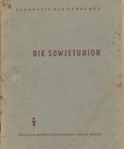 Die Sowjetunion  DDR-Lehrheft der Erdkunde 5.Schuljahr