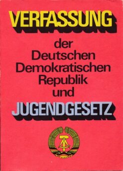 Verfassung der Deutschen Demokratischen Republik und Jugendgesetz