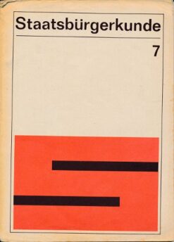 Staatsbürgerkunde Klasse 7  DDR-Lehrbuch
