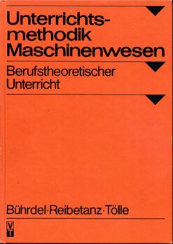 Unterrichtsmethodik Maschinenwesen  DDR-Lehrbuch