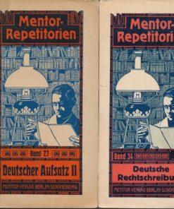 Mentor-Repetitorien Band 27(Deutscher Aufsatz II), Band 34(Deutsche Rechtschreibung), Band 35(Deutsche Grammatik)