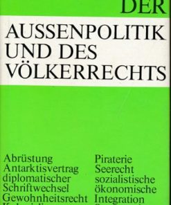 Wörterbuch der Aussenpolitik und des Völkerrechts
