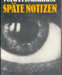 Späte Notizen