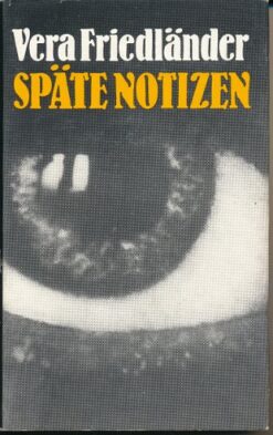 Späte Notizen