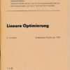 Lineare Optimierung  2. Lehrbrief  DDR-Lehrmaterial