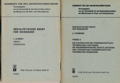 Sozialistisches Recht für Ingenieure  2. und 3. Lehrbrief  DDR-Lehrmaterial