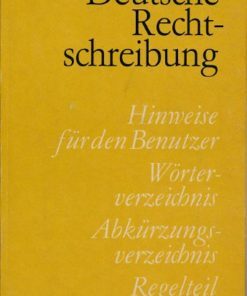 Deutsche Rechtschreibung  DDR-Lehrbuch