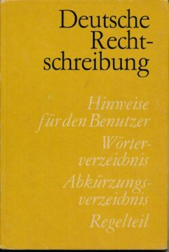 Deutsche Rechtschreibung  DDR-Lehrbuch