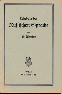 Lehrbuch der russischen Sprache