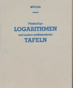 Fünftstellige Logarithmen und andere mathematische Tafeln DDR-Fachbuch