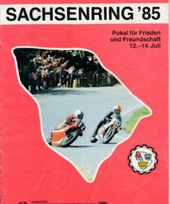 Sachsenring '85 Rennprogramm