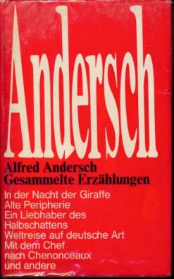 Alfred Andersch – Gesammelte Erzählungen