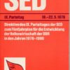 Direktive des IX. Parteitages der SED zum Fünfjahrplan für die Entwicklung der Volkswirtschaft der DDR in den Jahren 1976-1980