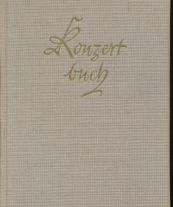 Konzertbuch Orchestermusik 2.Teil