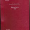Signalbuch der Deutschen Reichsbahn