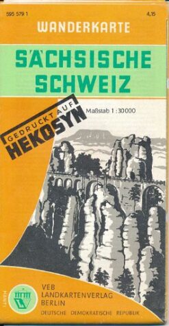 Wanderkarte Sächsische Schweiz