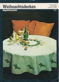 Weihnachtsdecken Abplättmuster