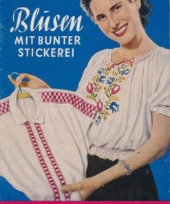 Blusen mit bunter Stickerei