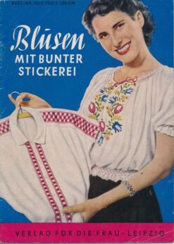 Blusen mit bunter Stickerei