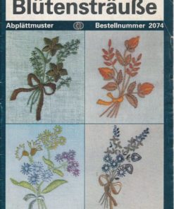 Blütensträuße – Abplättmuster
