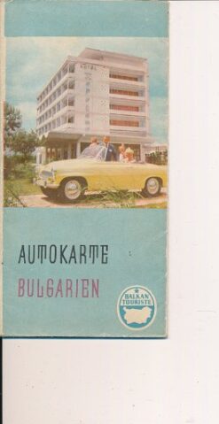 Autokarte Bulgarien