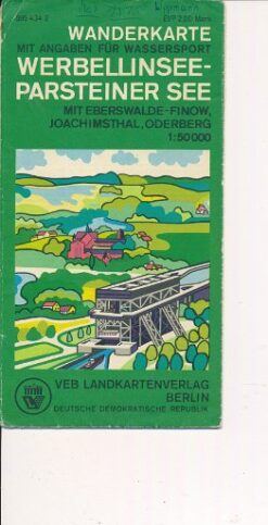 Wanderkarte Werbellinsee – Parsteiner See