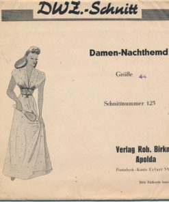 DWZ.-Schnitt Damen-Nachthemd Schnittmusterbogen