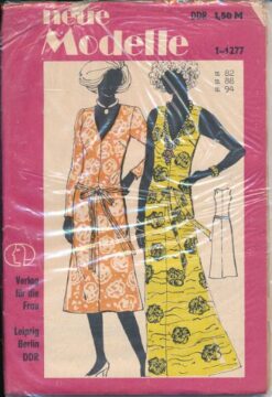 Neue Modelle 1-1277 Schnittmusterbogen