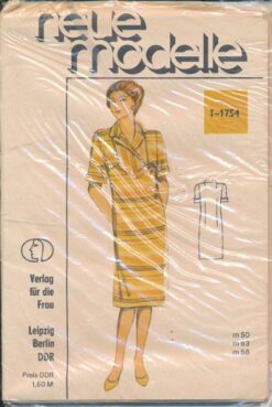 Neue Modelle 1-1754 Schnittmusterbogen
