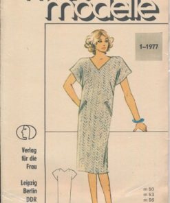 Neue Modelle 1-1977 Schnittmusterbogen