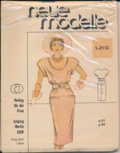 Neue Modelle 1-2113 Schnittmusterbogen