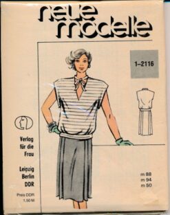 Neue Modelle 1-2116 Schnittmusterbogen
